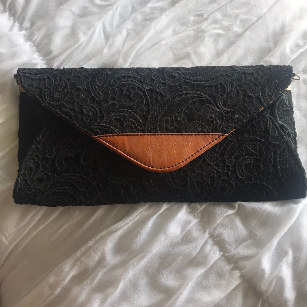 Super Cute Nila Anthony Lace Envelope Clutch